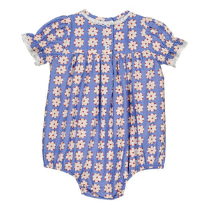 Hello Simone - Lucette Fleurie Romper | Blue