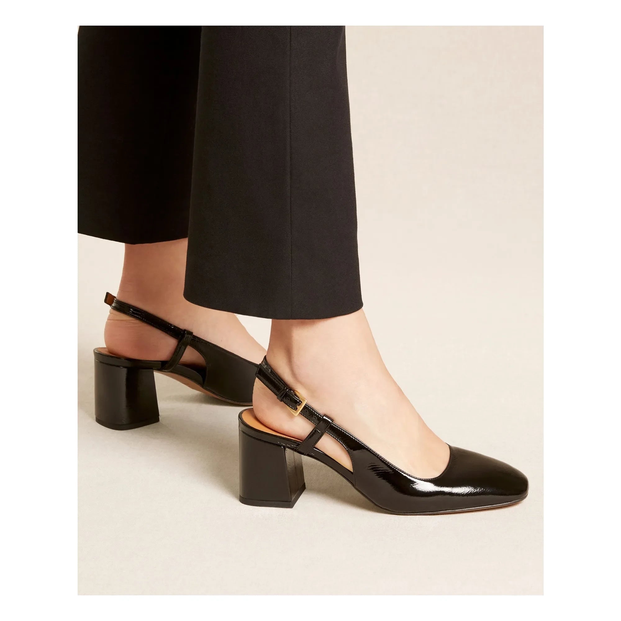 Rivecour - Open Back Shoe No. 617 | Black