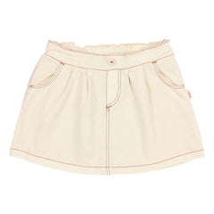 Búho - Linen Lyocell Skirt | Off White