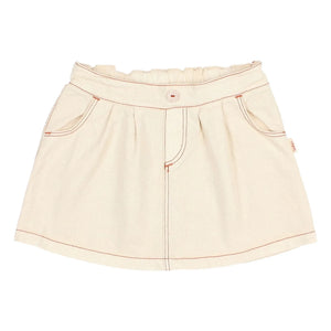 Búho - Linen Lyocell Skirt | Off White