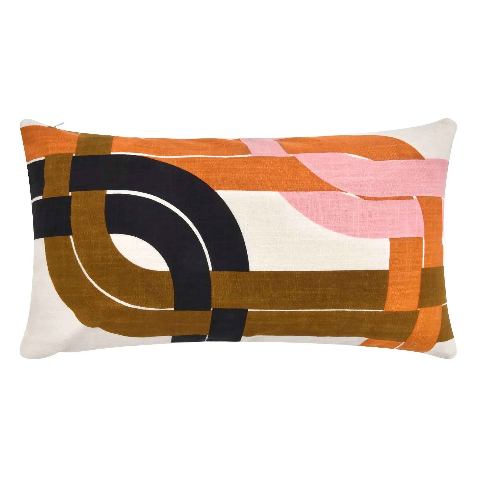 Mapoésie - Liane Pillow Cover | Brown