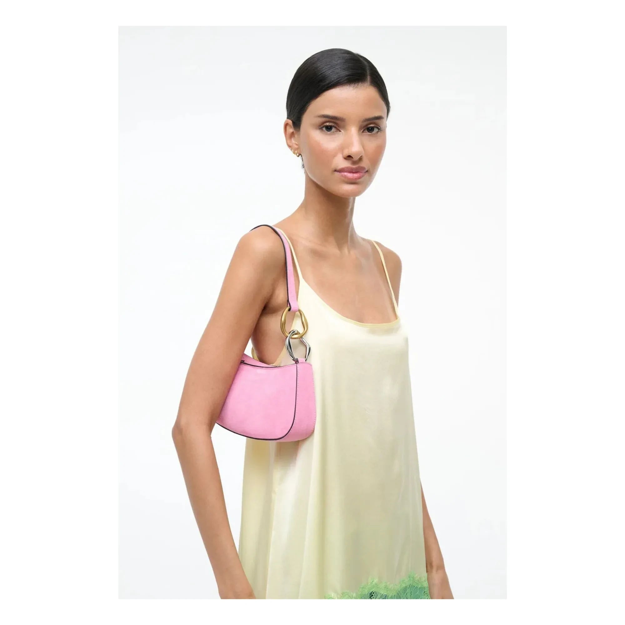 Staud - Ollie Leather Bag | Pink
