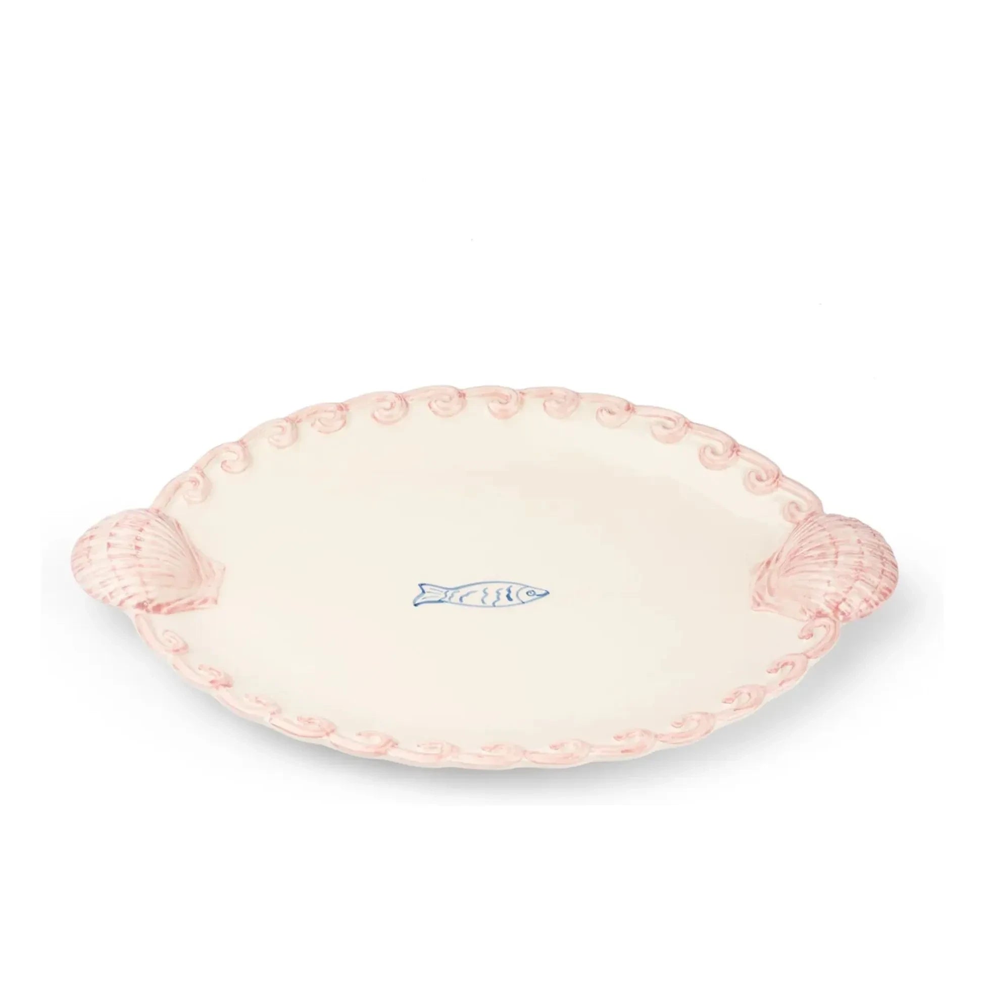 Denise - Calypso Serving Plate | Pink