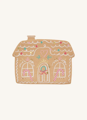 Meri Meri - Gingerbread Cookie Paper Plates - Set of 8