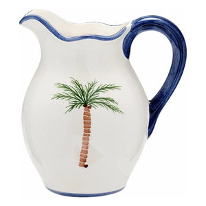 Anna + Nina - Palm Pitcher | Blue