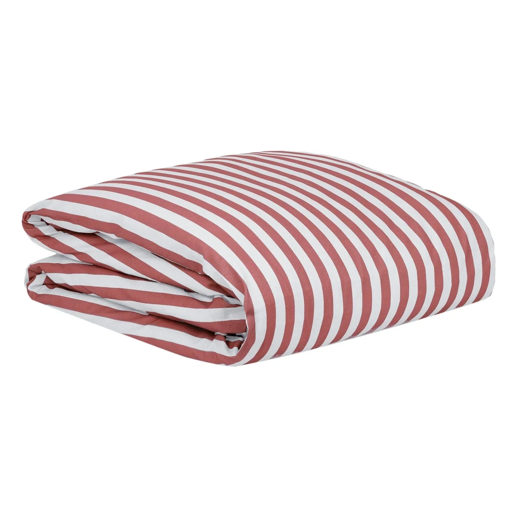 Nobodinoz - Sheldon Striped Duvet Cover | Brown
