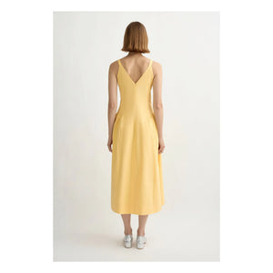 Posse - Lindie Cotton Dress | Yellow
