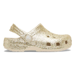 Crocs - Classic Thick Glitter Clogs | Sand