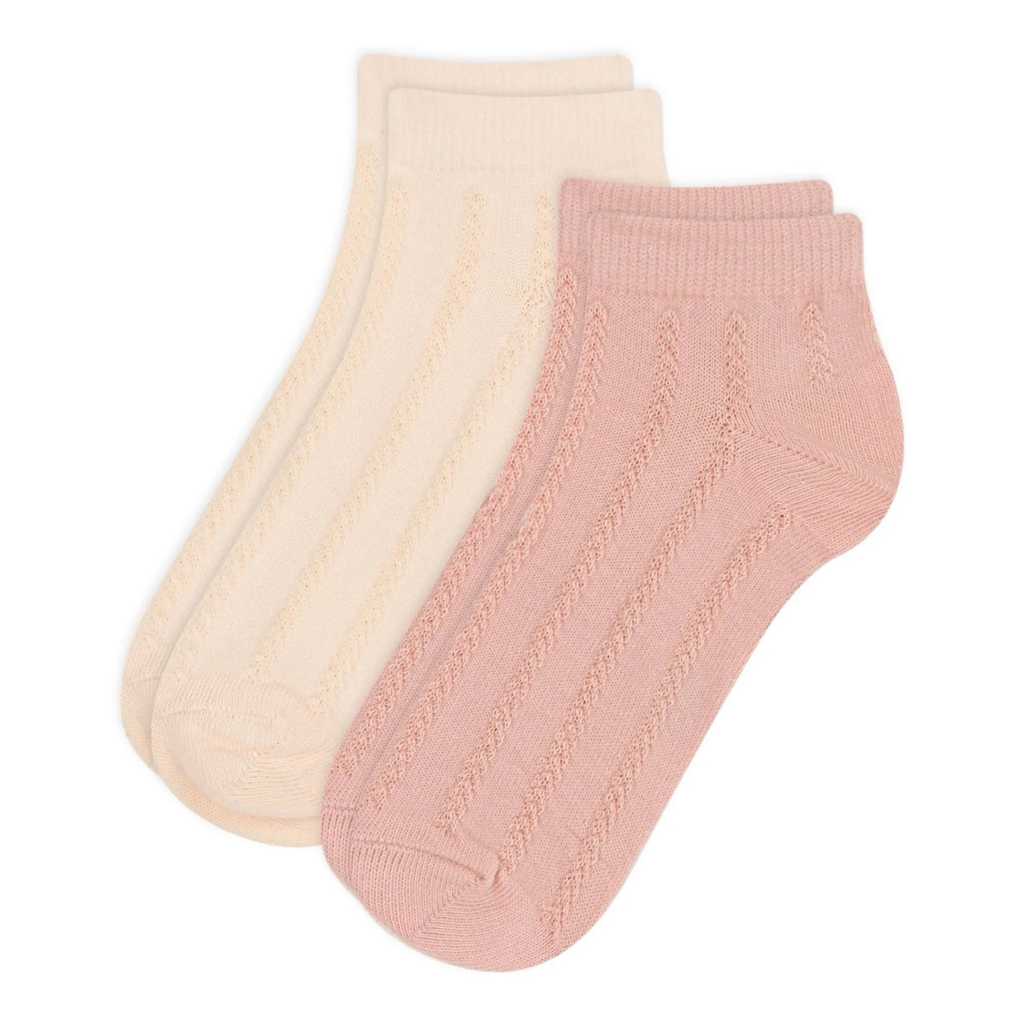 Petit Bateau - Pack of 2 Light Embroidered Socks | Pink