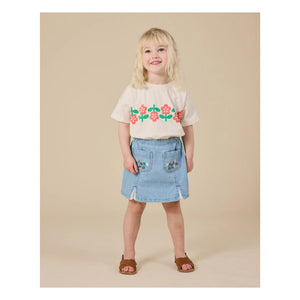 Goldie + Ace - Flower T-Shirt | Ivory