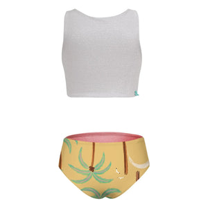 Pepita & Me - Palm Pool Swimsuit | Yellow