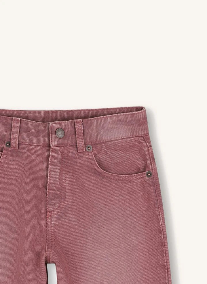 Chloé - Straight Cut Jeans Organic Cotton | Pink