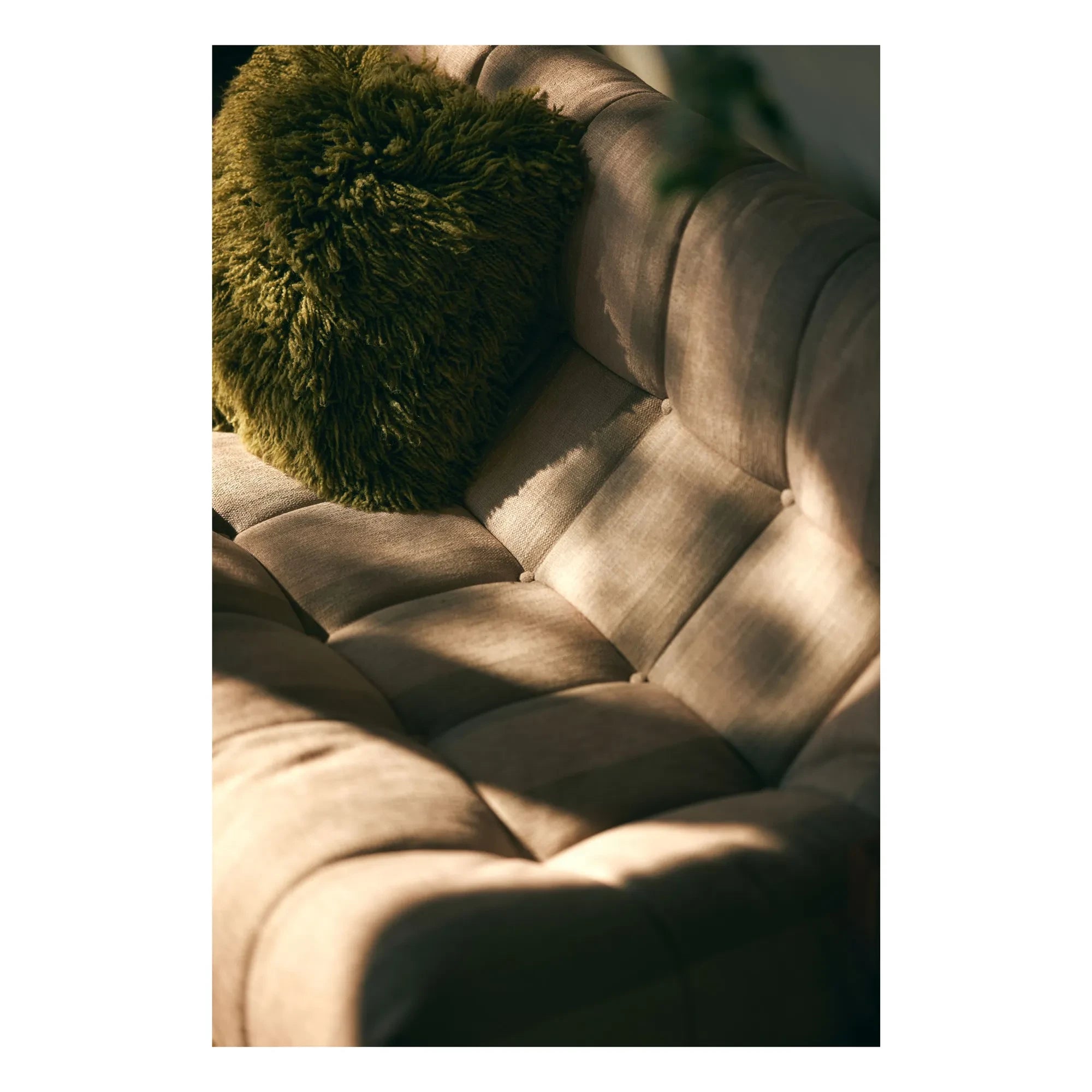 HKliving - Lazy lounge sofa | Krem