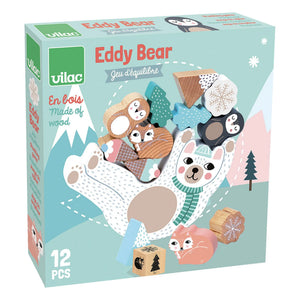 Vilac - Eddy Bear Wooden Balance Game - Michelle Carlslund