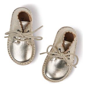 Petit Nord - Seashell Lace Boots | Silver