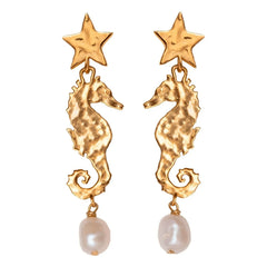Alhaja - Cavaletto Earrings | Gold