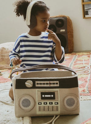 Lorena Canals - Radio Storage Basket | Sand