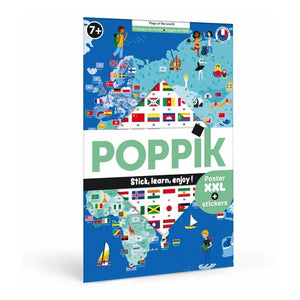 Poppik - Bayrak Posteri + Çıkartmalar