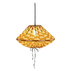 Nobodinoz - Yumi Tiles Lampshade | Mustard