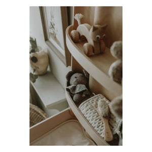 By BO design - Wall-mounted Changing Table - Natural
