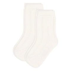 Petit Bateau - 2 Pairs of Socks | White