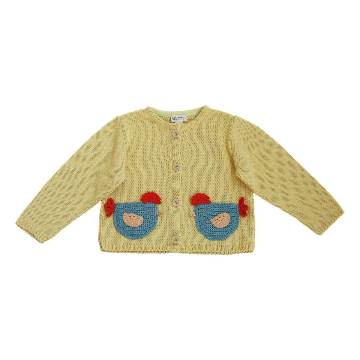 Kalinka - Arda Cardigan | Yellow