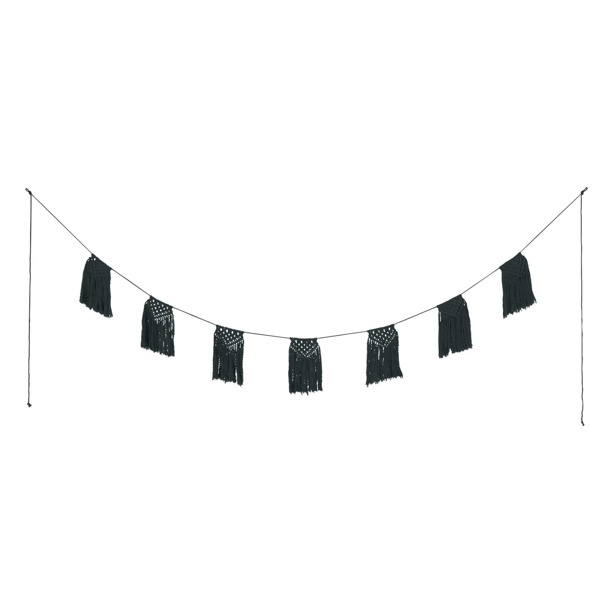 Numero 74 - Macrame Decorative String | Dark Gray S021