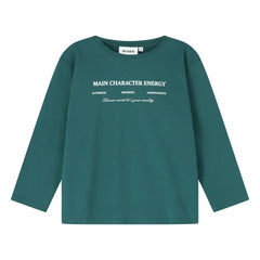 Cos I Said So - Long Sleeve T-Shirt Main Character Organic Cotton | Dark Green
