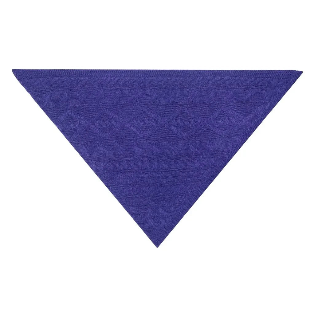 Bompard - Sacha Cashmere Triangle Shawl | Purple