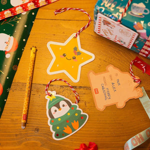 Legami - Set of 10 Christmas Gift Tags