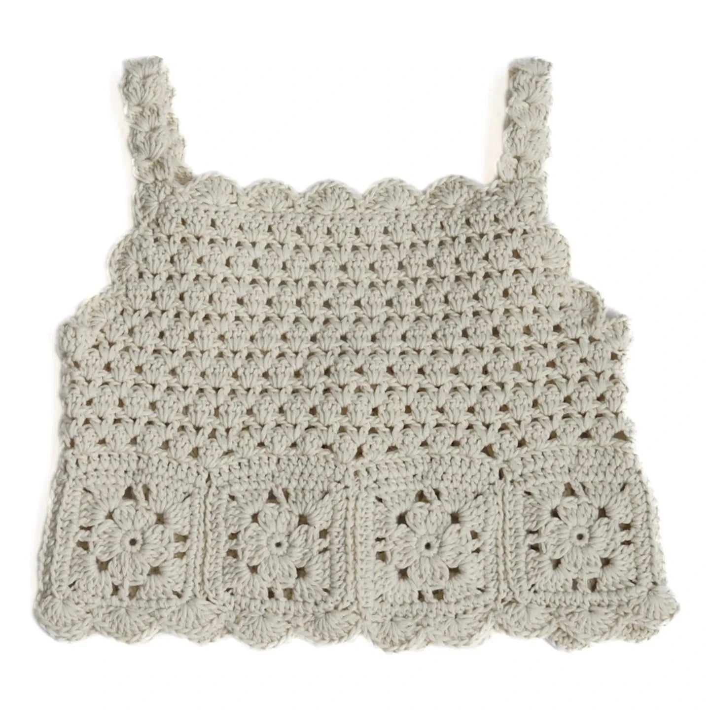 Kalinka - Top Elvira Crochet | Ecru