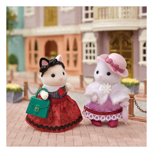 Sylvanian Families - Fashion Suitcase and Big Sister Fars Cat