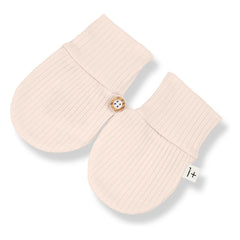 1+ in the family - Nura Ribbed Gloves | Beige Pink