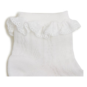 Collégien - Marie-Antoinette socks | White