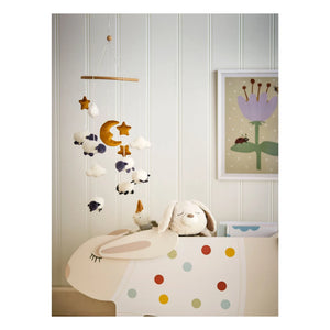Bloomingville Mini - Mobile Basket | White