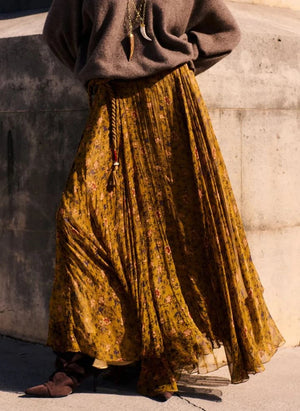 Mes Demoiselles - Amber Skirt | Mustard
