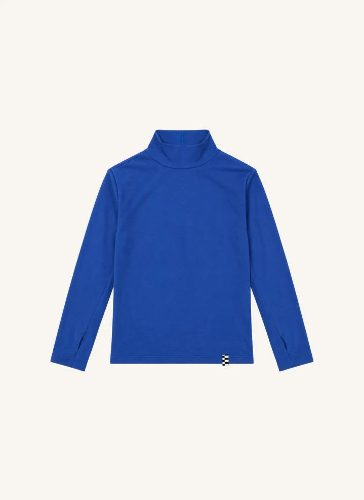 Finger in the nose - Polka Dot Turtleneck | Navy