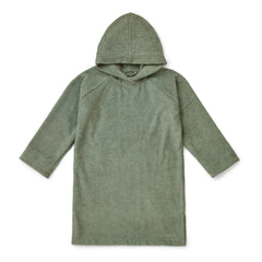 Liewood - Emilia Organic Cotton Towel Long Poncho | Green