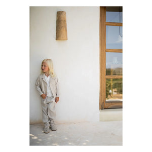 1+ in the Family - Castell Linen Pants | Beige