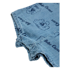Bobo Choses - Organic Cotton Romper Dogs | Blue