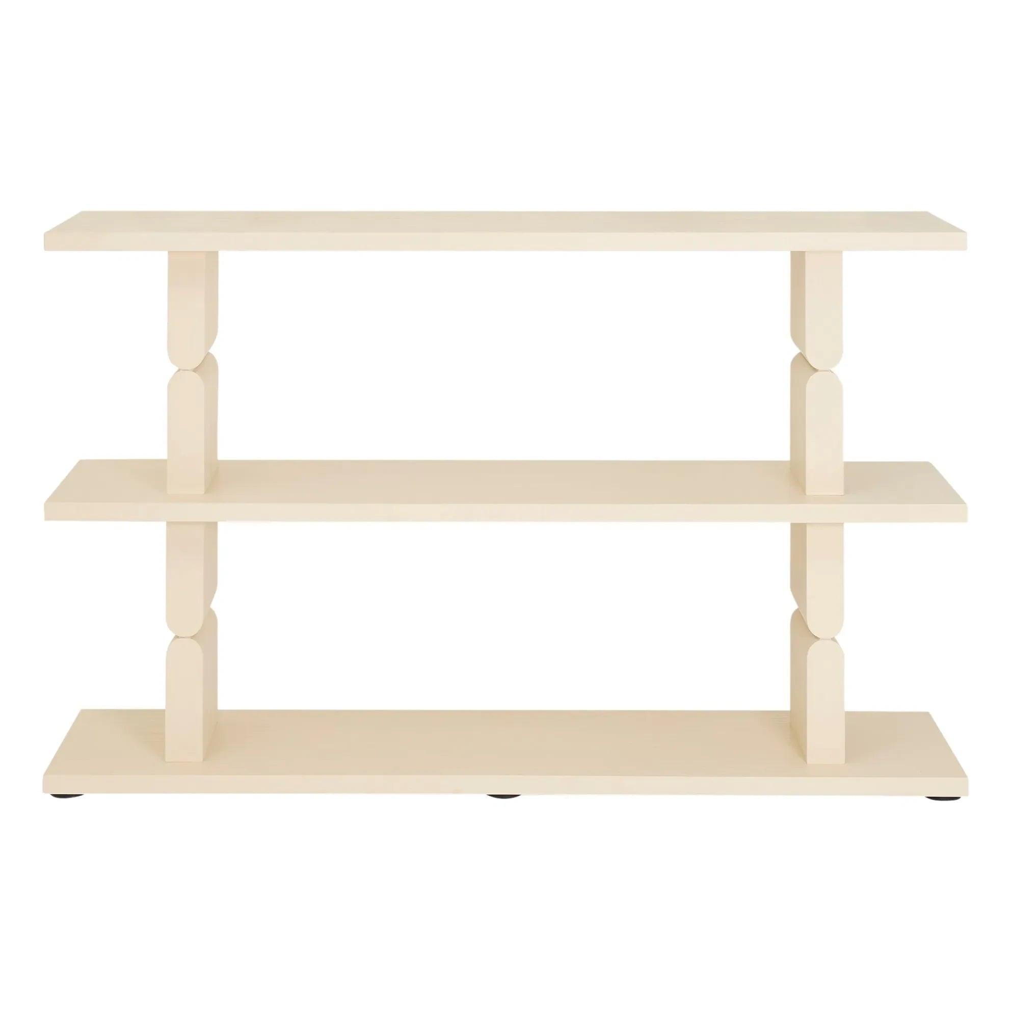 Nobodinoz - Noon Painted Wooden Bookshelf | Cream