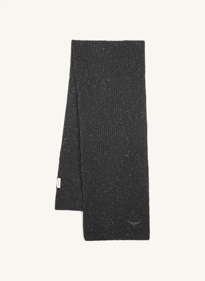 Zadig & Voltaire - Eliane Ailes scarf | Grey