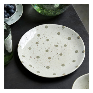 House Doctor - Dots Stoneware Tabak | Bej