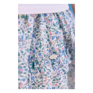 Tartine et Chocolat - Liberty Ruffled Skirt | White