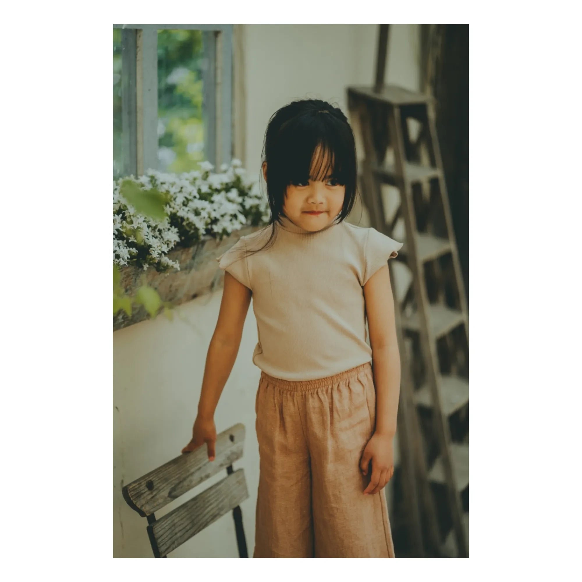 Donsje - Aurore Organic Cotton Top | Dust Pink