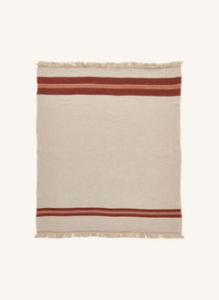 Libeco - Belgium Rug | Terracotta Red