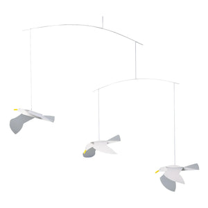 Flensted - Bird Mobile | White