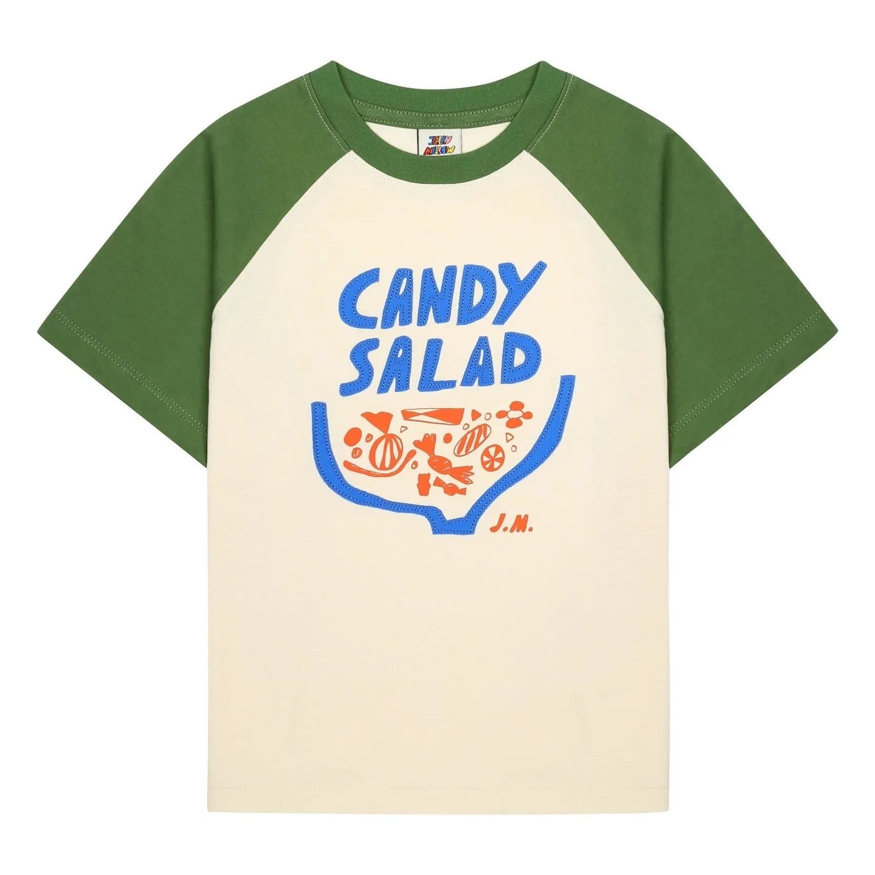 Jelly Mallow - Candy Salad T-shirt | Ecru