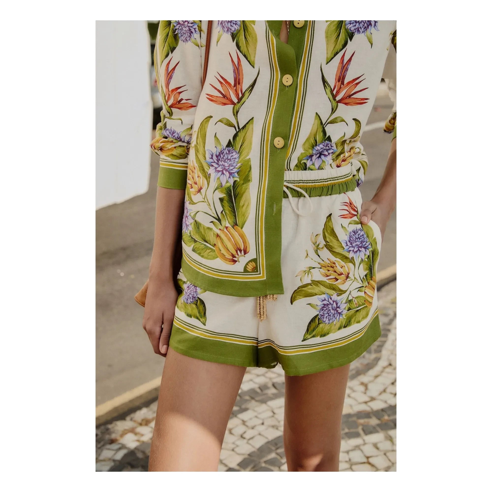 Farm Rio - Tropical Shorts | Sand