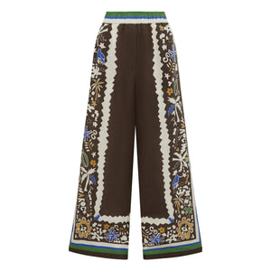 Alémais - Moroccan Linen Pants | Brown